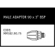 Marley Philmac Male Adaptor 90 x 3 BSP - MM302.90.75